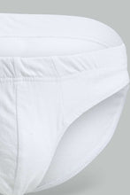 Load image into Gallery viewer, Redtag-Black-/-Charcoal-/-White-3-Pack-Breif-Briefs-Men's-