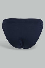 Load image into Gallery viewer, Redtag-Navy-/--Grey-/-White-3-Pack-Breif-Briefs-Men's-
