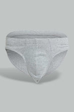 Load image into Gallery viewer, Redtag-Navy-/--Grey-/-White-3-Pack-Breif-Briefs-Men's-