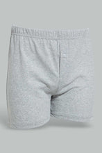 Load image into Gallery viewer, Redtag-Black-Grey-2-Pack-Knit-Boxers-Boxers-Men's-