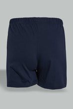 Load image into Gallery viewer, Redtag-Navy-Grey-2-Pack-Knit-Boxers-Boxers-Men's-