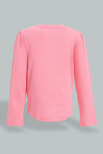 تنزيل الصورة على معرض الصور، Redtag-Pink-Minnie-Print-T-Shirt-Character-Infant-Girls-3 to 24 Months