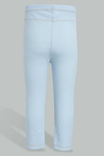 تنزيل الصورة على معرض الصور، Redtag-Light-Wash-Knitted-Solid-Jegging-Jeggings-Infant-Girls-3 to 24 Months