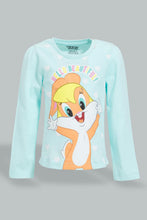 تنزيل الصورة على معرض الصور، Redtag-Mint-Lola-Bunny-Print-T-Shirt-Character-Infant-Girls-3 to 24 Months