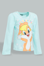 تنزيل الصورة على معرض الصور، Redtag-Mint-Lola-Bunny-Print-T-Shirt-Character-Infant-Girls-3 to 24 Months