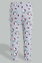 Load image into Gallery viewer, Redtag-Grey-Hello-Kitty-Printed-Legging-Leggings-Infant-Girls-3 to 24 Months