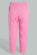 تنزيل الصورة على معرض الصور، Redtag-Pink-Marie-The-Cat-Trackpant-Joggers-Infant-Girls-3 to 24 Months
