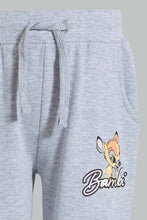 تنزيل الصورة على معرض الصور، Redtag-Grey-Bambi-Trackpant-Joggers-Infant-Girls-3 to 24 Months