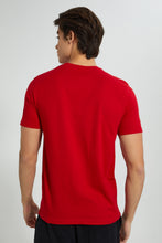 Load image into Gallery viewer, Redtag-Red-Liquid-Flavour-T-Shirt-Graphic-Prints-Men's-