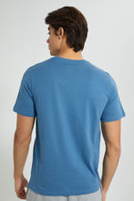 Load image into Gallery viewer, Redtag-Ash-Grey-Music-World-T-Shirt-Graphic-Prints-Men's-