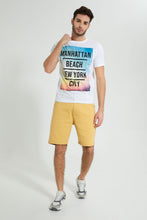 تنزيل الصورة على معرض الصور، Redtag-White-Manhattan-T-Shirt-Colour:White,-Filter:Men's-Clothing,-Men-T-Shirts,-New-In,-New-In-Men,-Non-Sale,-S22B,-Section:Men,-TBL-Men's-