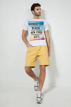 تنزيل الصورة على معرض الصور، Redtag-White-Manhattan-T-Shirt-Colour:White,-Filter:Men's-Clothing,-Men-T-Shirts,-New-In,-New-In-Men,-Non-Sale,-S22B,-Section:Men,-TBL-Men's-