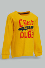 تنزيل الصورة على معرض الصور، Redtag-Yellow-Tshirt-And-Navy-Bottom-Pj-Set-(2-Pack)-Pyjama-Sets-Infant-Boys-3 to 24 Months