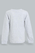 تنزيل الصورة على معرض الصور، Redtag-Grey-T-Shirt-And-Black-Pj-Set-(2-Pack)-Pyjama-Sets-Infant-Boys-3 to 24 Months