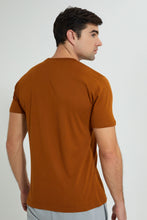 تنزيل الصورة على معرض الصور، Redtag-Rust-Graphic-T-Shirt-Graphic-Prints-Men's-