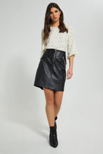 Load image into Gallery viewer, Ivory Doted Blouse