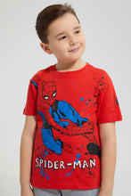 تنزيل الصورة على معرض الصور، Redtag-Spiderman-Just-Chilling-Longpant-Pyjama-Set-Pyjama-Sets-Boys-2 to 8 Years
