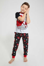 تنزيل الصورة على معرض الصور، Redtag-Spiderman-Supersense-Print--Longpant-Pyjama-Set-Pyjama-Sets-Boys-2 to 8 Years