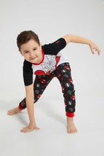 تنزيل الصورة على معرض الصور، Redtag-Spiderman-Supersense-Print--Longpant-Pyjama-Set-Pyjama-Sets-Boys-2 to 8 Years