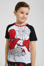 تنزيل الصورة على معرض الصور، Redtag-Spiderman-Supersense-Print--Longpant-Pyjama-Set-Pyjama-Sets-Boys-2 to 8 Years