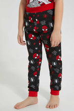 تنزيل الصورة على معرض الصور، Redtag-Spiderman-Supersense-Print--Longpant-Pyjama-Set-Pyjama-Sets-Boys-2 to 8 Years