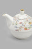 Redtag-Assorted-Floral-Tea-Set(3-Piece)-Tea-Sets-Home-Dining-