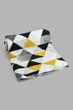 Load image into Gallery viewer, Redtag-Multi-Colour-Geometric-Printed-Single-Fleece-Blanket-Blankets-Home-Bedroom-