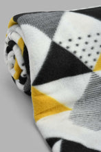 Load image into Gallery viewer, Redtag-Multi-Colour-Geometric-Printed-Single-Fleece-Blanket-Blankets-Home-Bedroom-