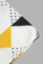 Load image into Gallery viewer, Redtag-Multi-Colour-Geometric-Printed-Single-Fleece-Blanket-Blankets-Home-Bedroom-