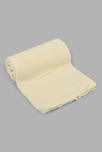 تنزيل الصورة على معرض الصور، Redtag-Beige-Fleece-Single-Blanket-Blankets-Home-Bedroom-