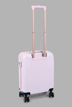 Load image into Gallery viewer, Grey Floral Luggage Trolley (20 Inch)