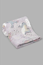 Load image into Gallery viewer, Redtag-Pink-Unicorn-Glow-In-The-Dark-Kids-Blanket-0,-Colour:Pink,-Filter:Home-Bedroom,-HMW-BED-Blankets,-New-In,-New-In-HMW-BED,-Non-Sale,-S22B,-Section:Homewares-Home-Bedroom-