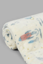 Load image into Gallery viewer, Redtag-Blue-Space-Glow-In-The-Dark-Kids-Blanket-0,-Colour:Blue,-Filter:Home-Bedroom,-HMW-BED-Blankets,-New-In,-New-In-HMW-BED,-Non-Sale,-S22B,-Section:Homewares-Home-Bedroom-