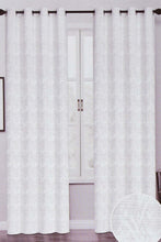 تنزيل الصورة على معرض الصور، Redtag-Grey-2-Piece-Stripe-Jacquard-Curtain-Pair-Without-Lining-Curtains-Home-Bedroom-