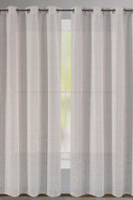 تنزيل الصورة على معرض الصور، Redtag-Beige-1-Piece-Stripe-Sheer-Curtain-Curtains-Home-Bedroom-