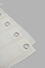 تنزيل الصورة على معرض الصور، Redtag-Beige-1-Piece-Stripe-Sheer-Curtain-Curtains-Home-Bedroom-