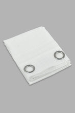 Load image into Gallery viewer, Redtag-White-1-Piece-Shiny-Sheer-Curtain-Curtains-Home-Bedroom-