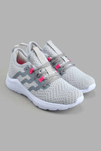 Load image into Gallery viewer, Redtag-Grey-Classic-Sneaker-Sneakers-Women's-