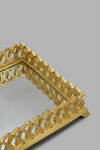 Load image into Gallery viewer, Redtag-Gold-Decorative-Tray-Trays-Home-Decor-