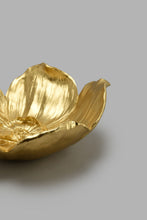 Load image into Gallery viewer, Redtag-Gold-Decorative-Flower-Bowl-Bowls-Home-Decor-