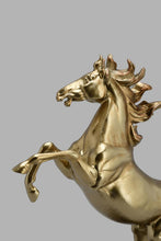Load image into Gallery viewer, Redtag-Gold-Polyresin-Decorative-Horse-Artefact-Home-Decor-
