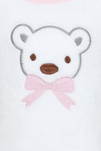 تنزيل الصورة على معرض الصور، Redtag-White-Printed-Fleece-Pyjama-Set-Pyjama-Sets-Infant-Girls-3 to 24 Months