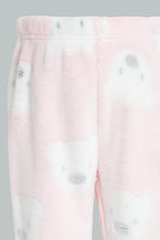 تنزيل الصورة على معرض الصور، Redtag-White-Printed-Fleece-Pyjama-Set-Pyjama-Sets-Infant-Girls-3 to 24 Months