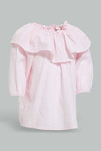 Load image into Gallery viewer, Redtag-Pink-Strappy-Shoulder-3/4-Sleeves-Top-Blouses-Infant-Girls-3 to 24 Months