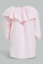 Load image into Gallery viewer, Redtag-Pink-Strappy-Shoulder-3/4-Sleeves-Top-Blouses-Infant-Girls-3 to 24 Months