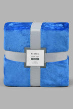 Load image into Gallery viewer, Redtag-Blue-Ultra-Soft-Blanket-
(Single-Size)-Blankets-Home-Bedroom-