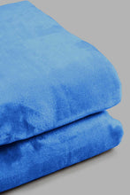 Load image into Gallery viewer, Redtag-Blue-Ultra-Soft-Blanket-
(Single-Size)-Blankets-Home-Bedroom-