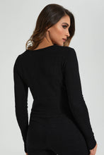 تنزيل الصورة على معرض الصور، Redtag-Black-V-Neck-Front-Tie-Cardigan-Colour:Black,-Filter:Women's-Clothing,-Limited-Edition-Tops,-New-In,-New-In-Women,-Non-Sale,-S22B,-Section:Women-Women's-