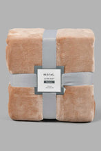 تنزيل الصورة على معرض الصور، Redtag-Beige-Ultra-Soft-Blanket-
(Double-Size)-Blankets-Home-Bedroom-