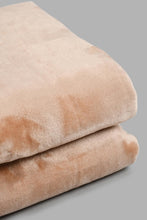 تنزيل الصورة على معرض الصور، Redtag-Beige-Ultra-Soft-Blanket-
(Double-Size)-Blankets-Home-Bedroom-